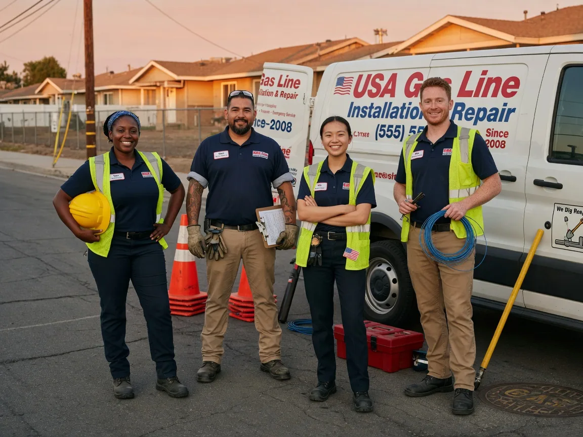 Gas Line Installation company in Mills, NE
